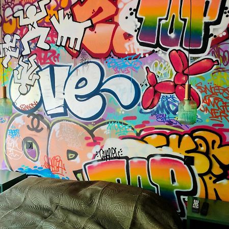 Chambre Street Art Capbreton Extérieur photo